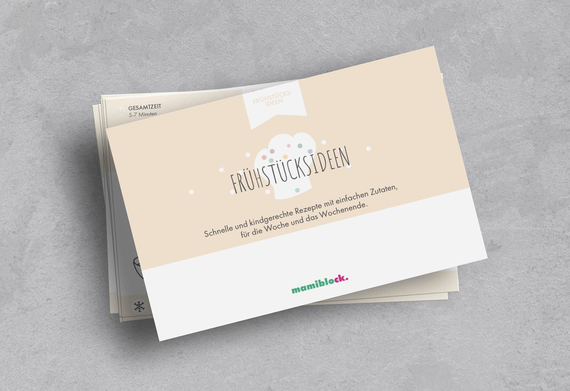 Unendlicher Speiseplan - Rezeptkarten - Frühstücksideen