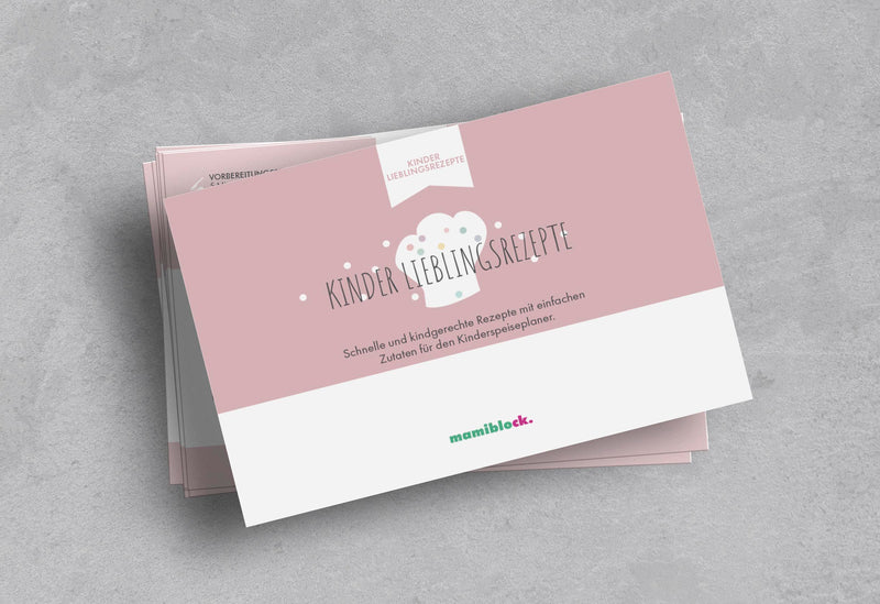 Unendlicher Speiseplan - Rezeptkarten - Kinder Lieblingsrezepte