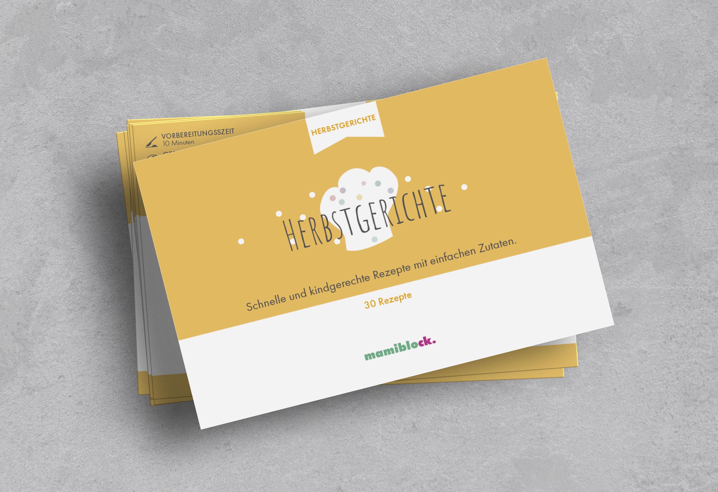 Unendlicher Speiseplan - Rezeptkarten - Herbstgerichte