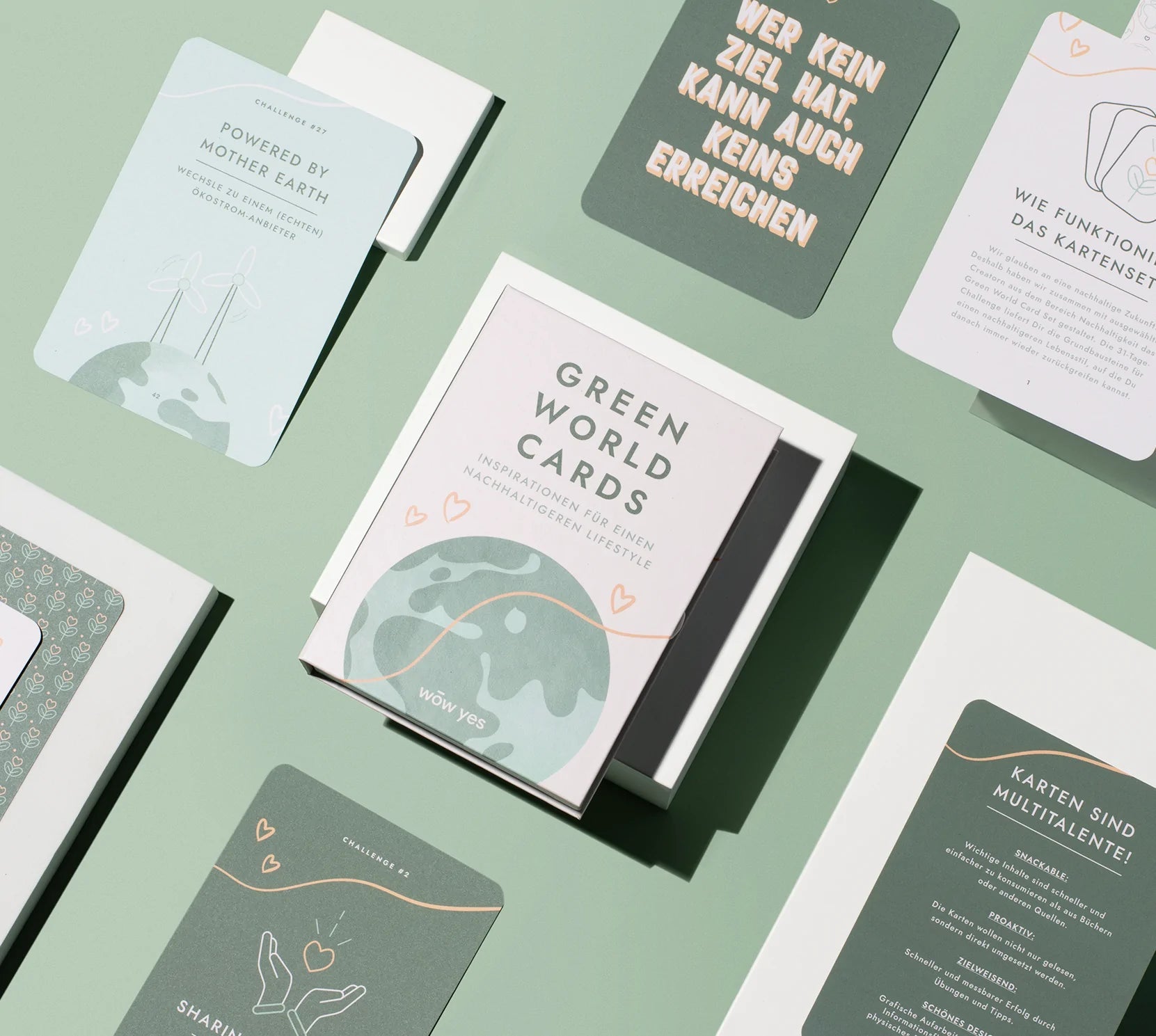 Green World Cards